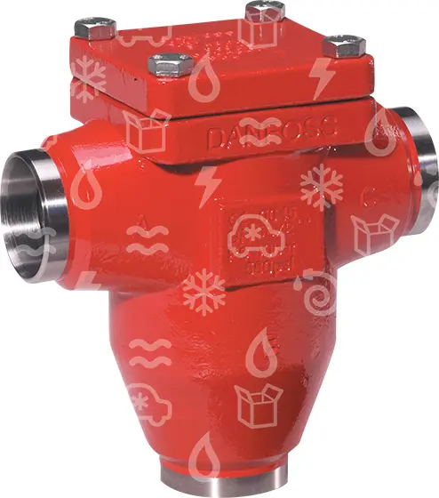 ventil Danfoss NH3 ORV 40DH1